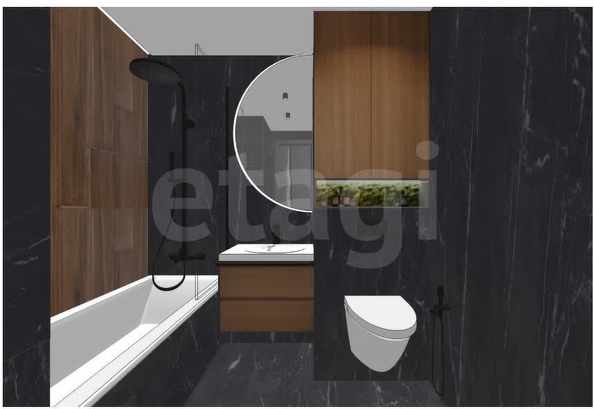 
  Продается 2-комн. квартира 53.7 м², в ЖК Азимут, дом 4. Фото 24.