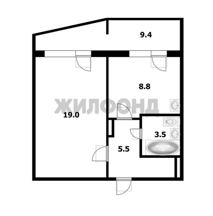 
  Продается 1-комн. квартира 36.7 м², в ЖК Родники, дом 603, серия Green. Фото 30.