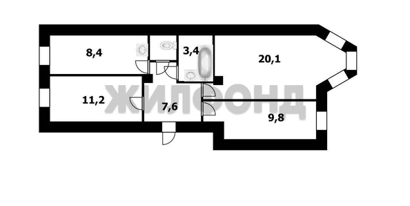 
  Продается комната 11.2 м². Фото 2.