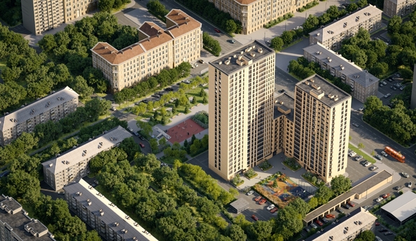 
  Продается студия 25.6 м², в ЖК Расцветай на Авиастроителей. Фото 1.