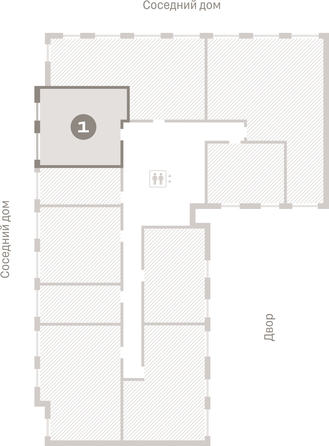 
  Продается 1-комн. квартира 44.85 м², в ЖК Европейский берег, дом 46. Фото 3.