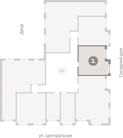 
  Продается 1-комн. квартира 45.24 м², в ЖК Пшеница, дом 2.1. Фото 2.