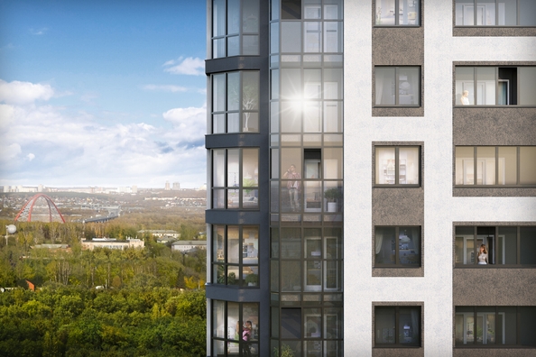 
  Продается 1-комн. квартира 46.59 м², в ЖК Астон. Шесть звёзд, 1. Фото 4.