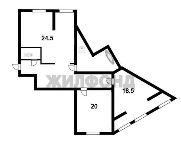 
  Продается 3-комн. квартира 95.9 м². Фото 32.