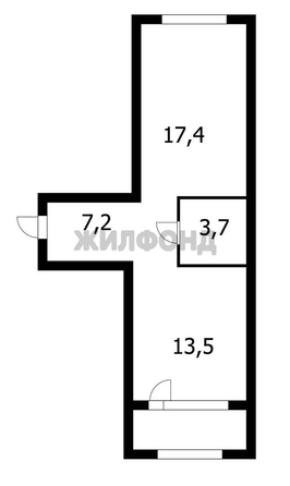
  Продается 2-комн. квартира 41.8 м². Фото 16.