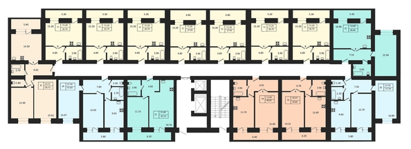 
  Продается 2-комн. квартира 43.15 м², в ЖК Дивногорский, дом 43. Фото 1.