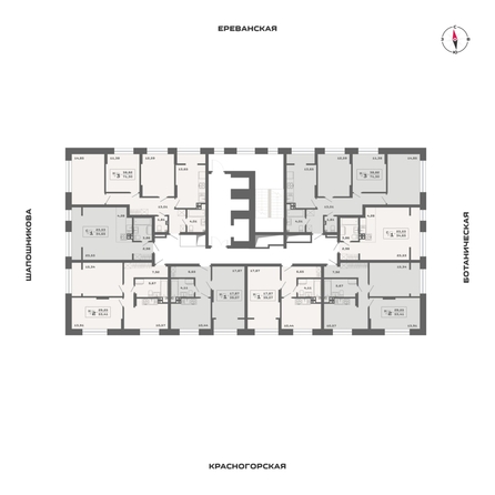 
  Продается студия 34.65 м², в ЖК Ньютон, корпус 2. Фото 1.