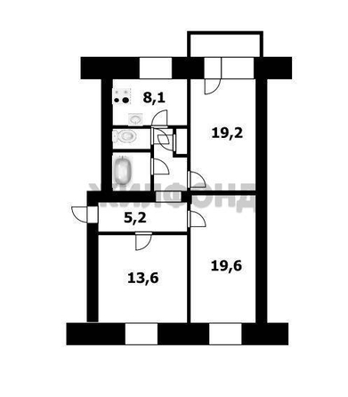 
  Продается комната 19.6 м². Фото 5.