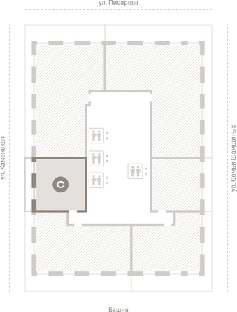 
  Продается студия 45.57 м², в ЖК Мылзавод, дом 8. Фото 14.