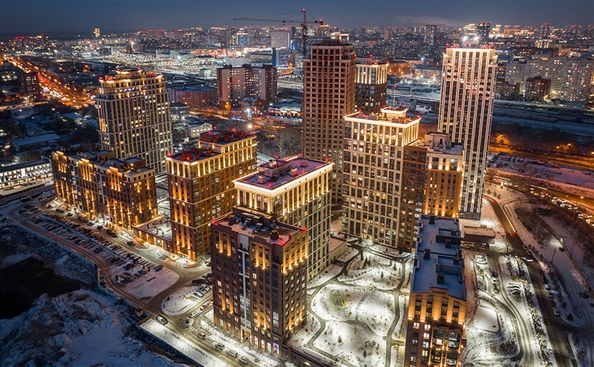 
  Продается 2-комн. квартира 54.1 м², в ЖК Чернышевский, корп 3.3. Фото 6.