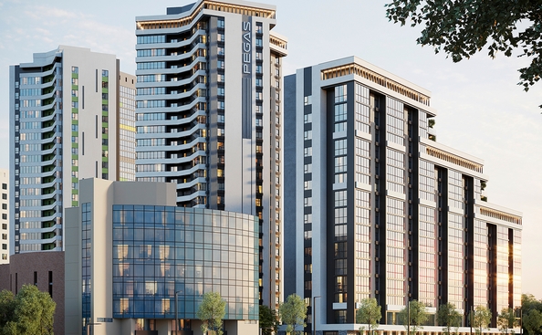 
  Продается студия 26.07 м², в ЖК Пегас. Фото 6.