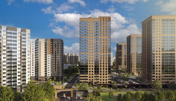 
  Продается 2-комн. квартира 47.2 м², в ЖК Квартал на Игарской, дом 2 мон. Фото 1.