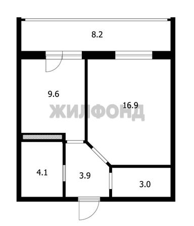 
  Продается 1-комн. квартира 37.5 м². Фото 16.