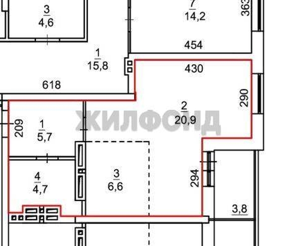 
  Продается 1-комн. квартира 37.9 м², в ЖК На Петухова, дом 2. Фото 14.