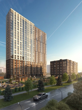
  Продается студия 33.5 м², в ЖК Счастливый квартал, дом 3. Фото 3.