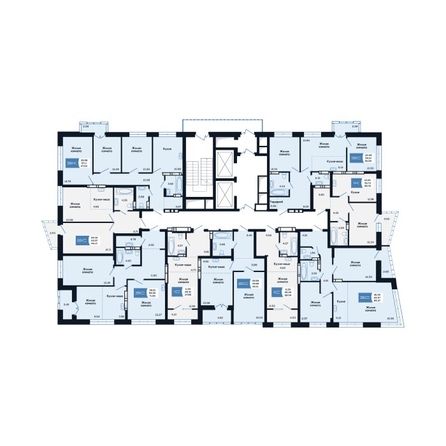 
  Продается студия 27.86 м², в ЖК Салют, дом 2. Фото 1.