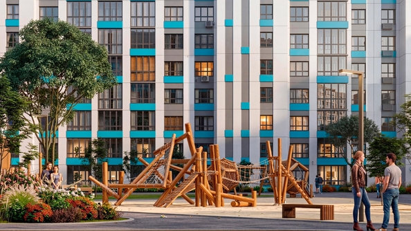 
  Продается 1-комн. квартира 41.4 м², в ЖК Акварельный 4.0. Фото 2.