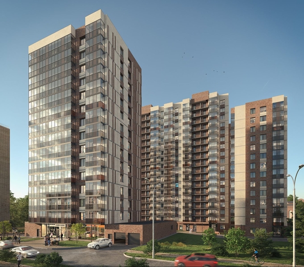 
  Продается 1-комн. квартира 41.8 м², в ЖК Тетрис, корпус 1. Фото 2.
