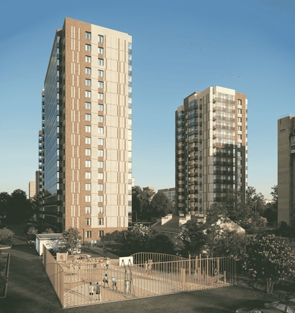 
  Продается 1-комн. квартира 41.8 м², в ЖК Тетрис, корпус 1. Фото 6.