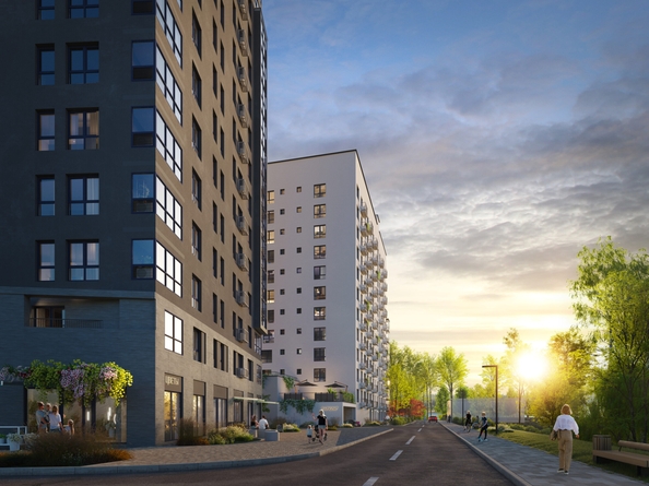 
  Продается студия 21.4 м², в ЖК Скандинавские кварталы, дом 1. Фото 5.