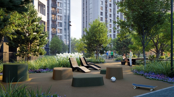 
  Продается студия 45.12 м², в ЖК Фора, дом 2. Фото 21.