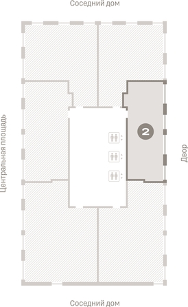 
  Продается 2-комн. квартира 71.83 м², в ЖК Европейский берег, дом 45. Фото 3.