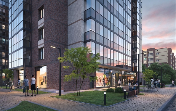 
  Продается 1-комн. квартира 45.6 м², в ЖК Тетрис, корпус 2. Фото 4.