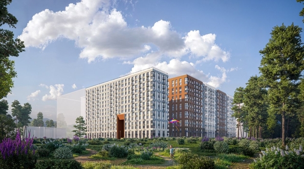 
  Продается 1-комн. квартира 41 м², в ЖК Сила леса, корп 1. Фото 2.