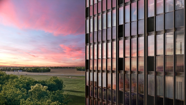 
  Продается студия 22.72 м², в ЖК Дом в Мичуринском, блок 2. Фото 3.
