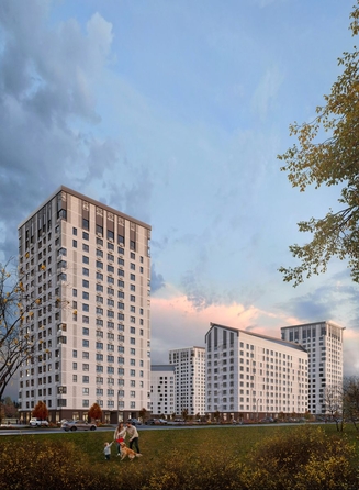 
  Продается 1-комн. квартира 37.7 м², в ЖК 12 дворов, дом 1. Фото 2.