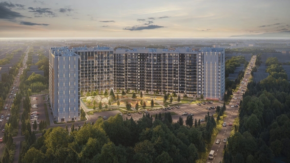 
  Продается 2-комн. квартира 43.2 м², в ЖК Горизонт, дом 2. Фото 2.
