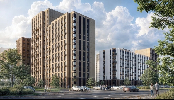 
  Продается 1-комн. квартира 41 м², в ЖК Гренландия, Лес дом №6. Фото 1.