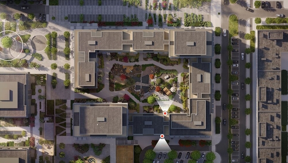 
  Продается 2-комн. квартира 67.86 м², в ЖК Европейский берег, дом 45. Фото 2.