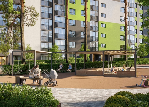 
  Продается 2-комн. квартира 63.3 м², в ЖК Расцветай у Академгородка. Фото 1.