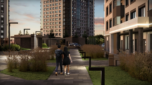 
  Продается 1-комн. квартира 39.29 м², в ЖК Астон. Шесть звёзд, 2. Фото 4.