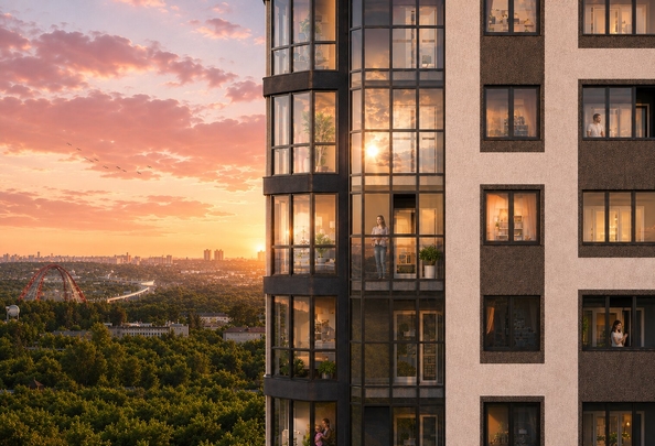 
  Продается 3-комн. квартира 98.42 м², в ЖК Астон. Шесть звёзд, 1. Фото 7.