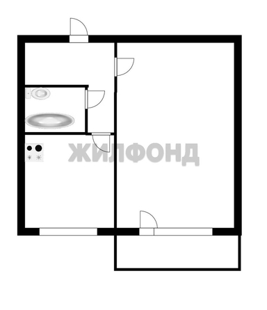 
  Продается 1-комн. квартира 37.3 м². Фото 8.