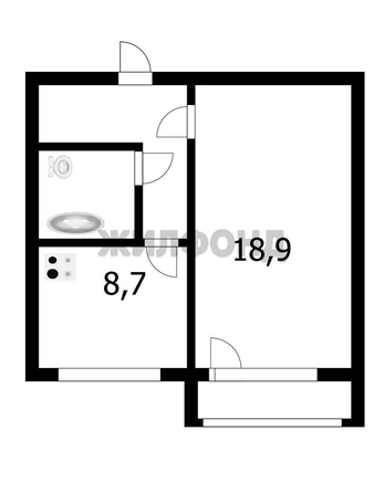 
  Продается 1-комн. квартира 37.4 м². Фото 15.