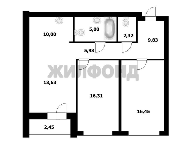 
  Продается 2-комн. квартира 77.7 м², в ЖК Мылзавод, дом 2. Фото 21.