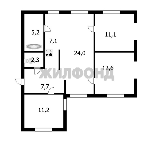 
  Продается 4-комн. квартира 79.3 м², в  Кварталы Немировича, 1 очередь. Фото 8.