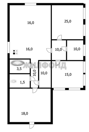 
  Продается дом 125 м². Фото 15.