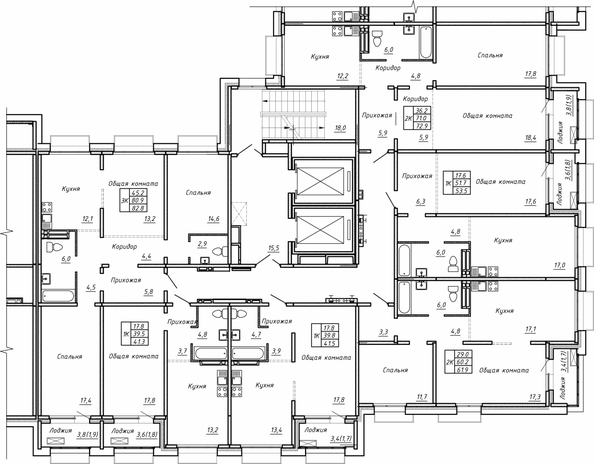 
  Продается 1-комн. квартира 41.3 м², в ЖК Гренландия, Лес дом 5. Фото 1.