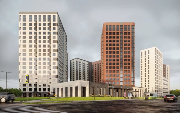 
  Продается студия 34.9 м², в ЖК Фора, дом 6. Фото 1.