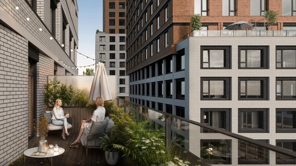 
  Продается студия 41.7 м², в ЖК Лемонт, башня Маре. Фото 3.