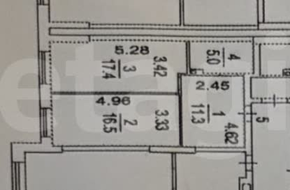 
  Продается 1-комн. квартира 50.2 м². Фото 4.