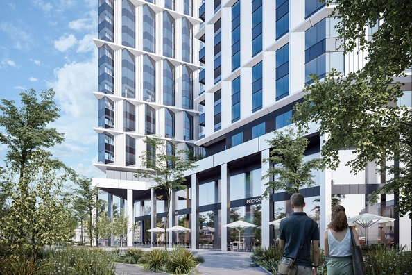 
  Продается апартамент 34.33 м², в АК АЭРОН, секция А. Фото 1.