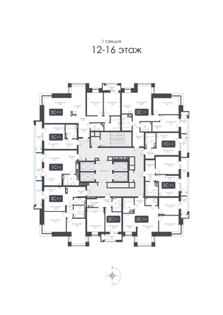 
  Продается студия 29.5 м², в ЖК СИТИ ТАУЭРС, дом 1. Фото 37.