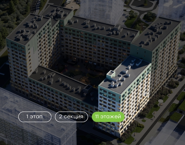 
  Продается 2-комн. квартира 60.3 м², в  Природные кварталы Сибирия. Фото 2.