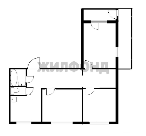 
  Продается 3-комн. квартира 62 м². Фото 21.