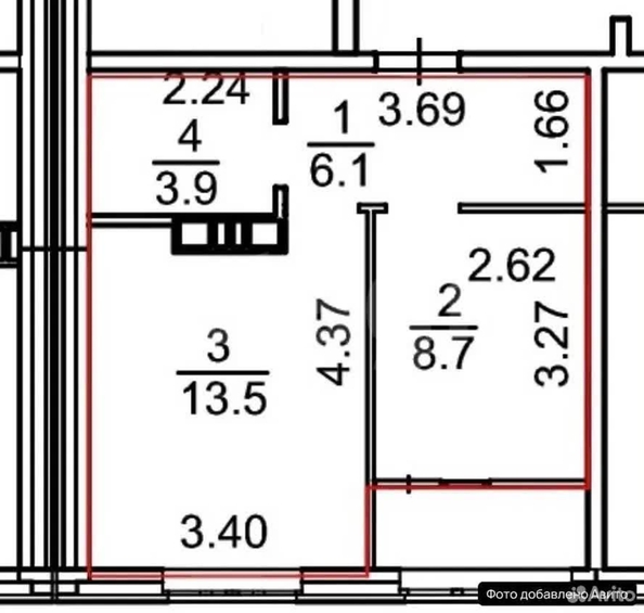
  Продается 1-комн. квартира 32.2 м², в ЖК Поколение, дом 1. Фото 7.